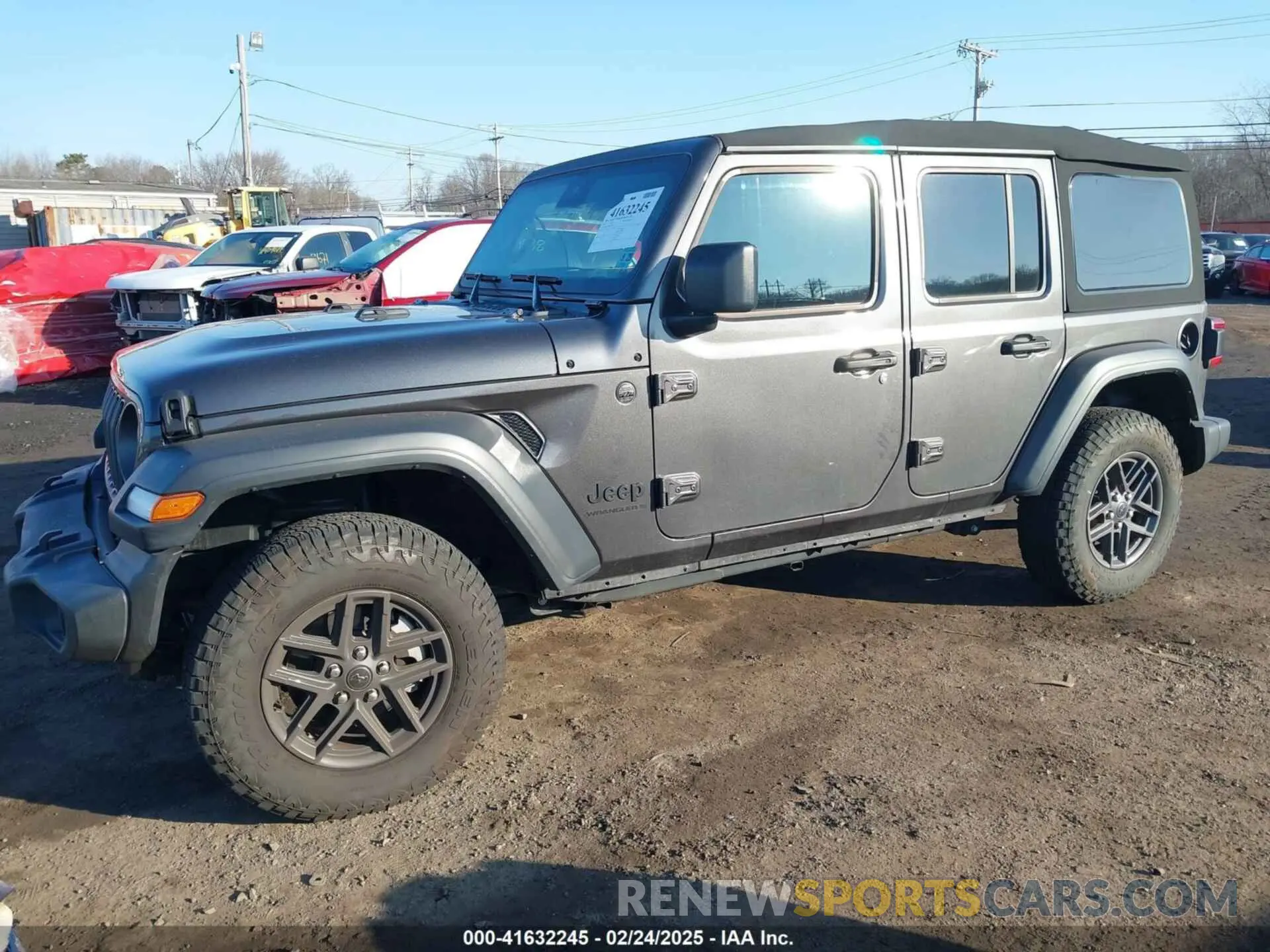 2 Photograph of a damaged car 1C4PJXDG7RW330059 JEEP WRANGLER 2024