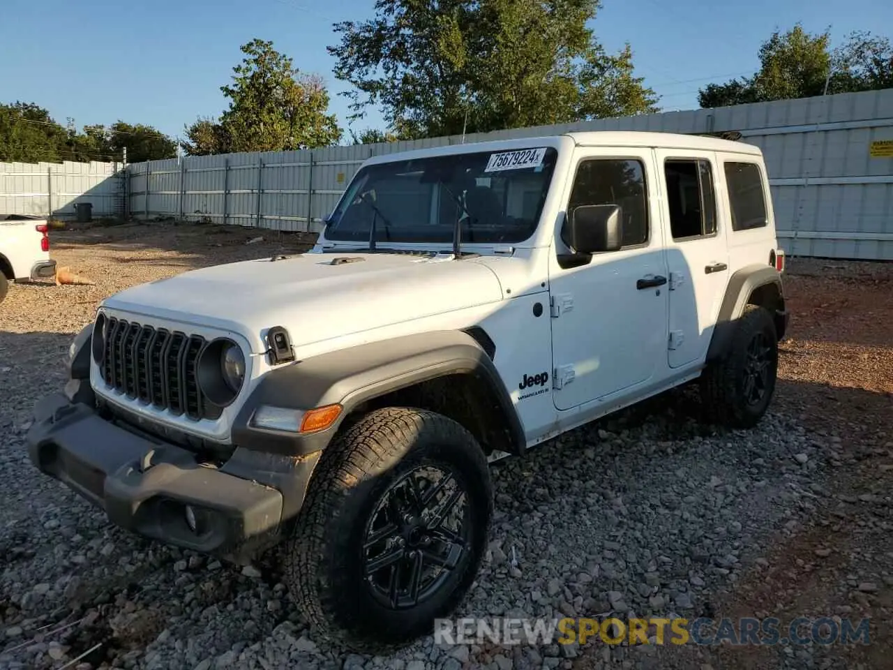 1 Photograph of a damaged car 1C4PJXDG8RW244260 JEEP WRANGLER 2024