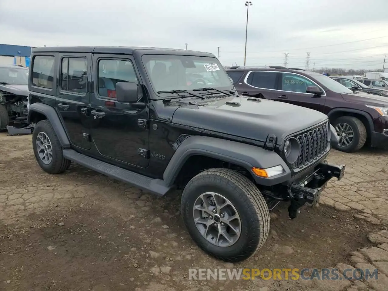 4 Photograph of a damaged car 1C4PJXDG9RW279843 JEEP WRANGLER 2024