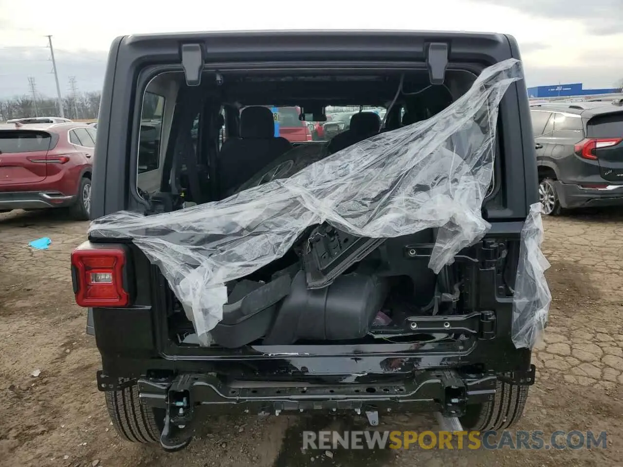6 Photograph of a damaged car 1C4PJXDG9RW279843 JEEP WRANGLER 2024