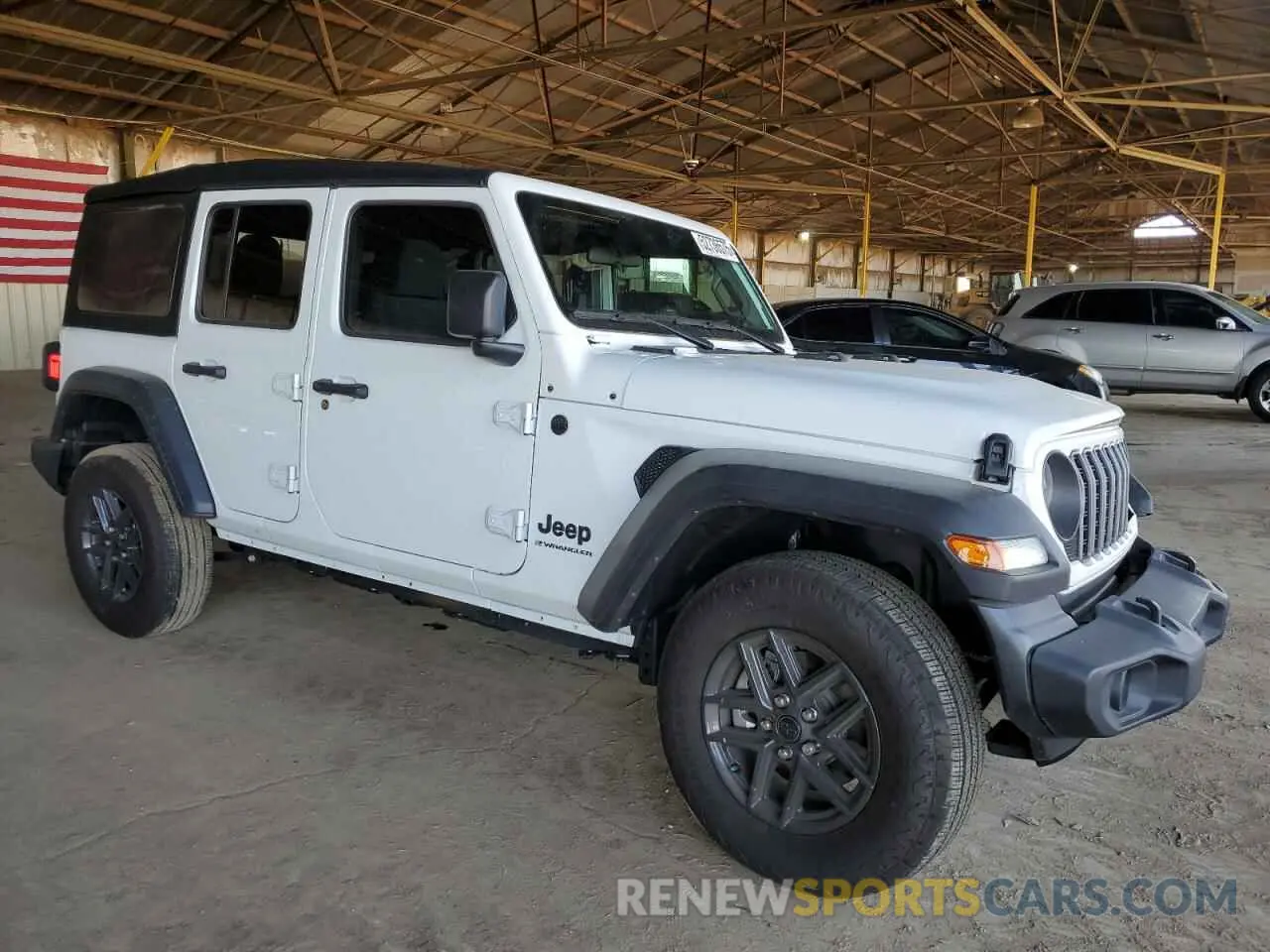 4 Photograph of a damaged car 1C4PJXDG9RW319595 JEEP WRANGLER 2024