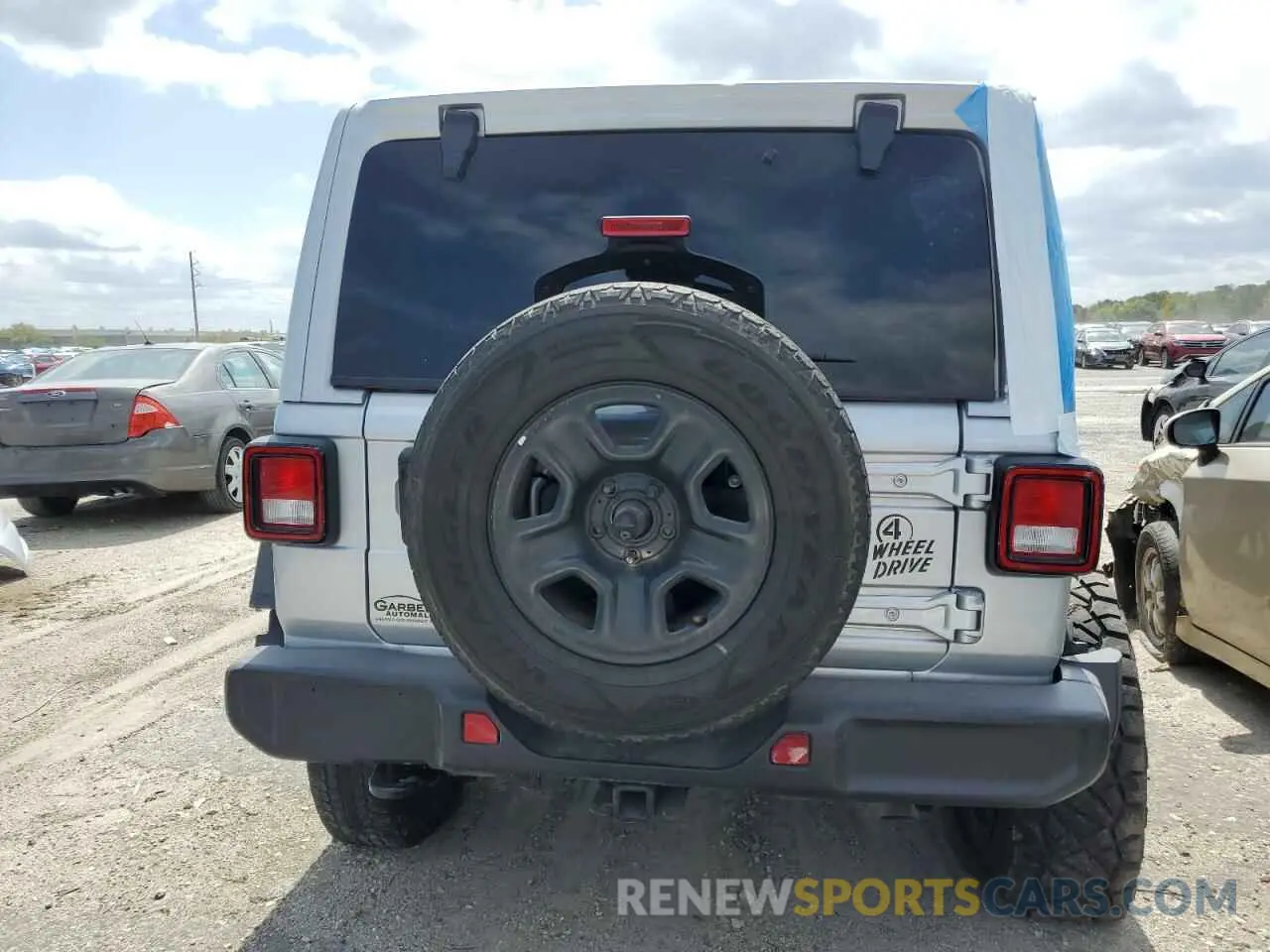6 Photograph of a damaged car 1C4PJXDGXRW289295 JEEP WRANGLER 2024