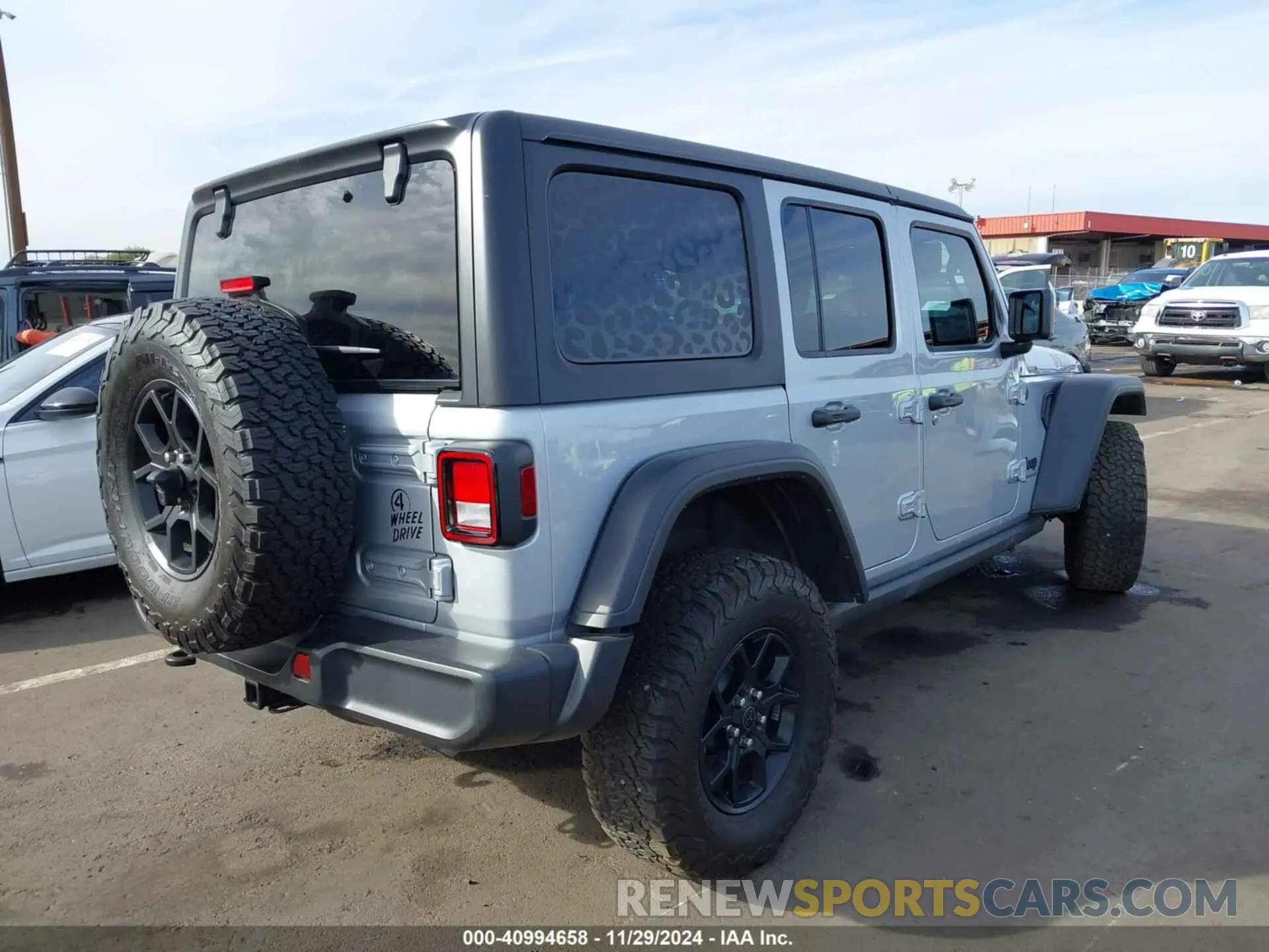 4 Photograph of a damaged car 1C4PJXDN2RW106874 JEEP WRANGLER 2024