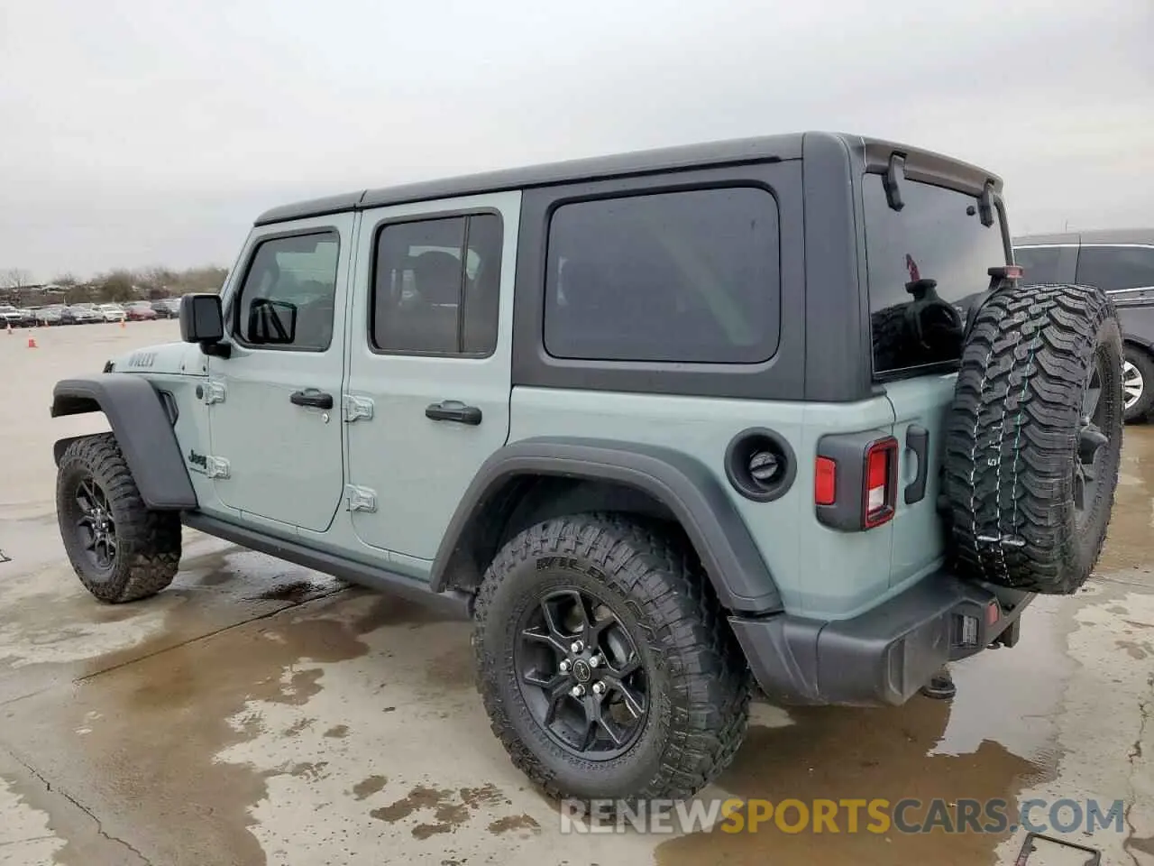 2 Photograph of a damaged car 1C4PJXDN2RW107636 JEEP WRANGLER 2024
