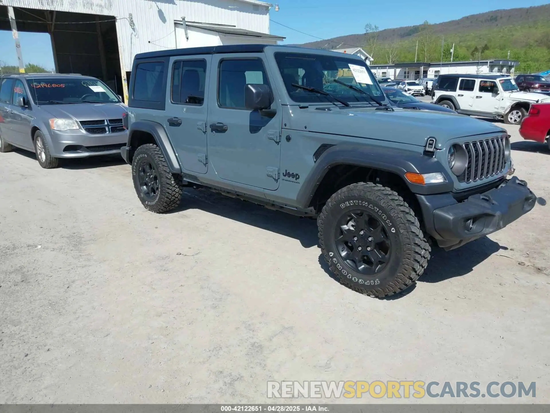 1 Photograph of a damaged car 1C4PJXDN2RW351741 JEEP WRANGLER 2024