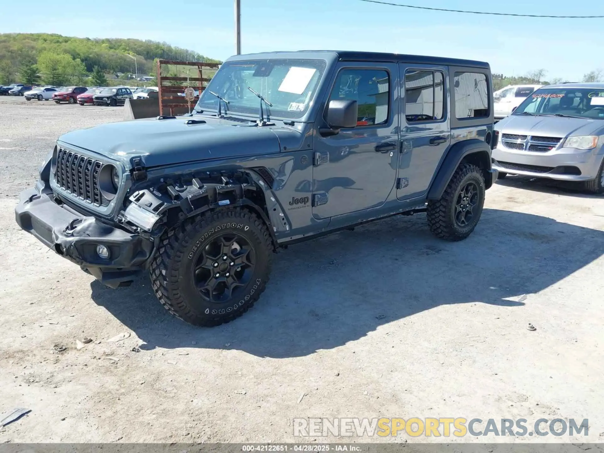 2 Photograph of a damaged car 1C4PJXDN2RW351741 JEEP WRANGLER 2024