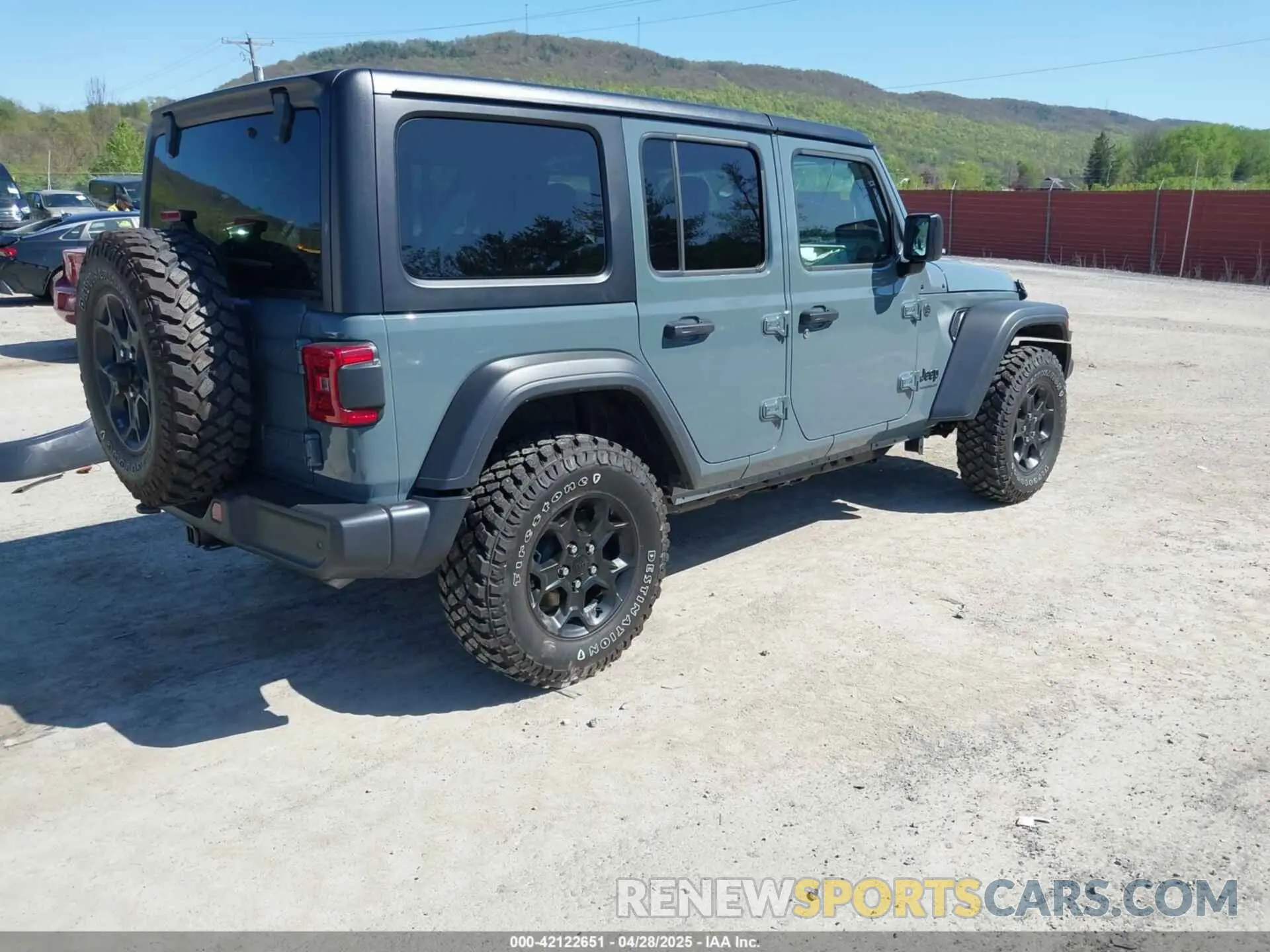4 Photograph of a damaged car 1C4PJXDN2RW351741 JEEP WRANGLER 2024