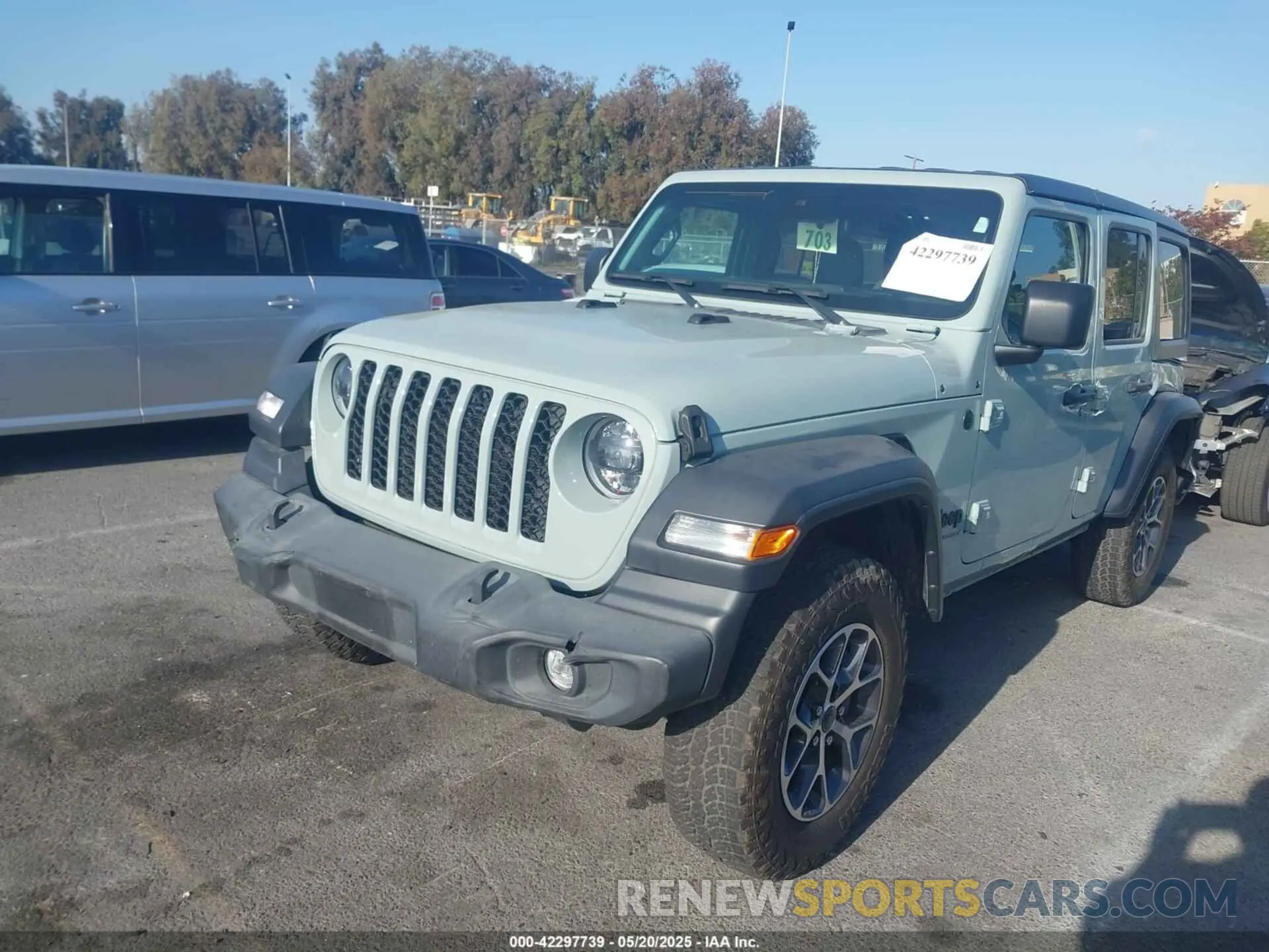 2 Photograph of a damaged car 1C4PJXDN3RW111534 JEEP WRANGLER 2024