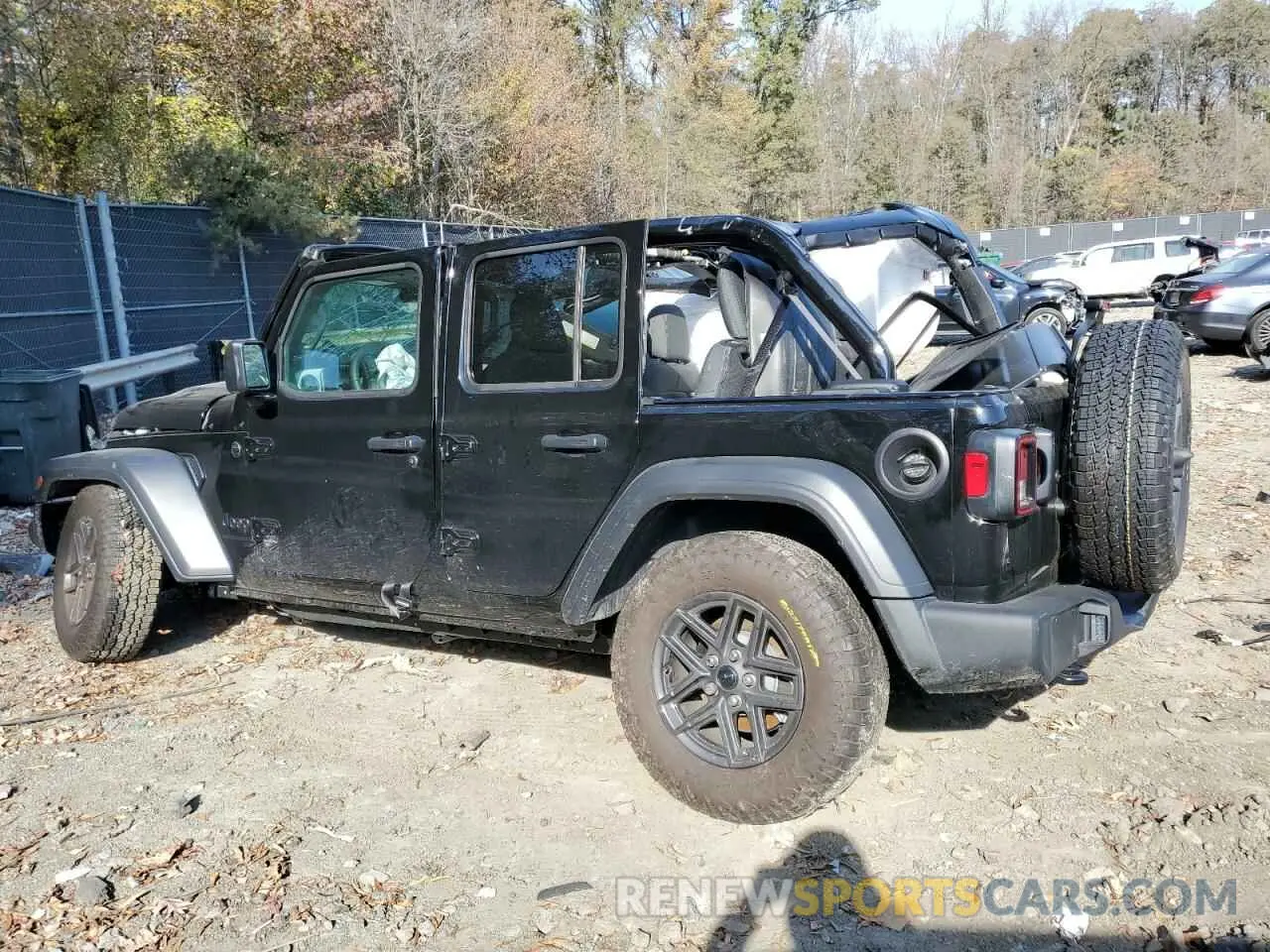 2 Photograph of a damaged car 1C4PJXDN6RW108966 JEEP WRANGLER 2024