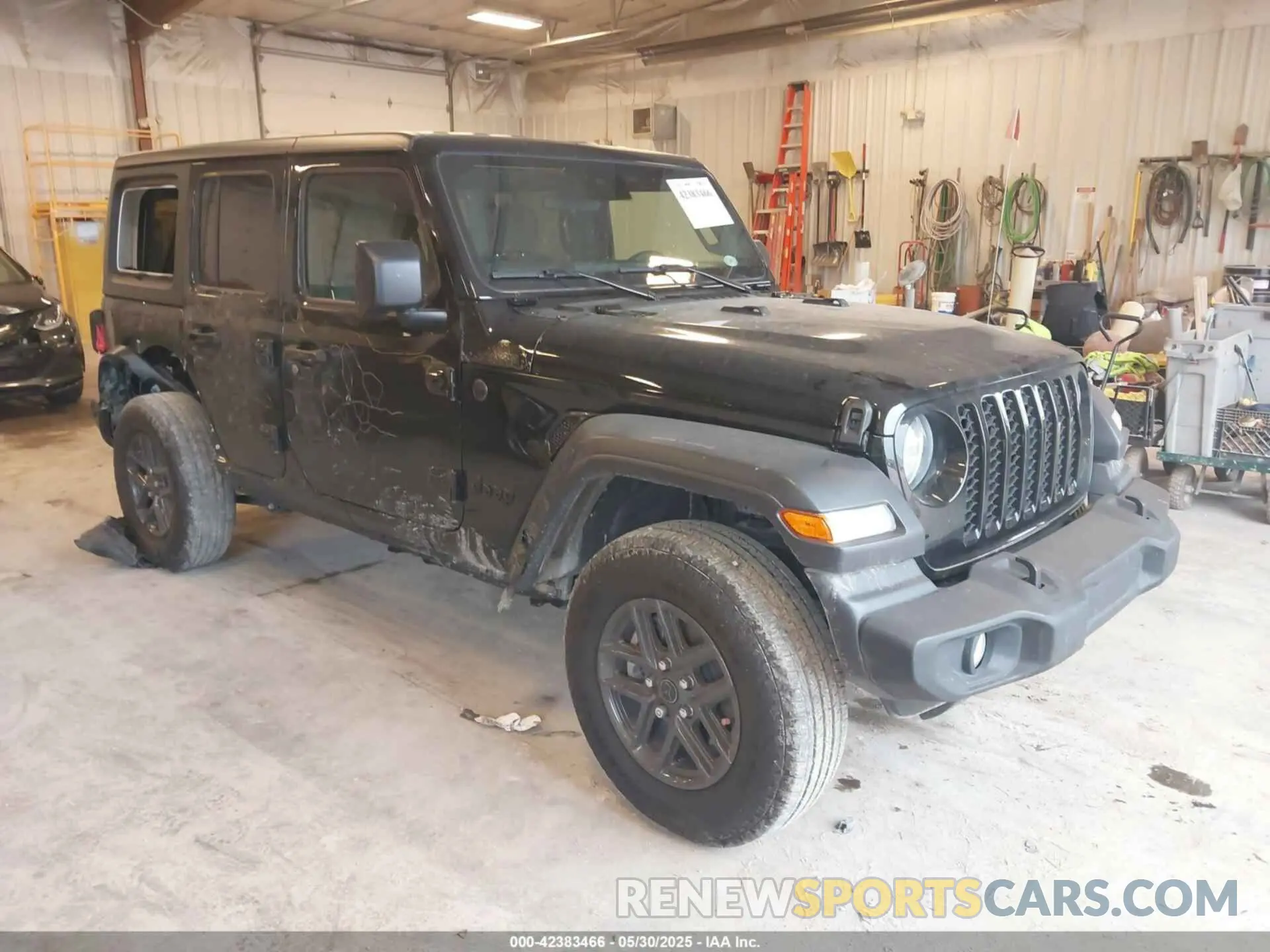 1 Photograph of a damaged car 1C4PJXDN6RW125119 JEEP WRANGLER 2024