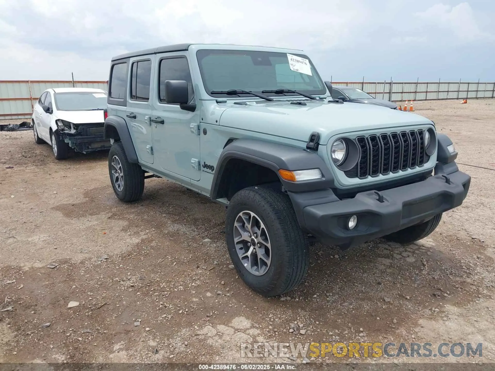 1 Photograph of a damaged car 1C4PJXDN6RW296839 JEEP WRANGLER 2024