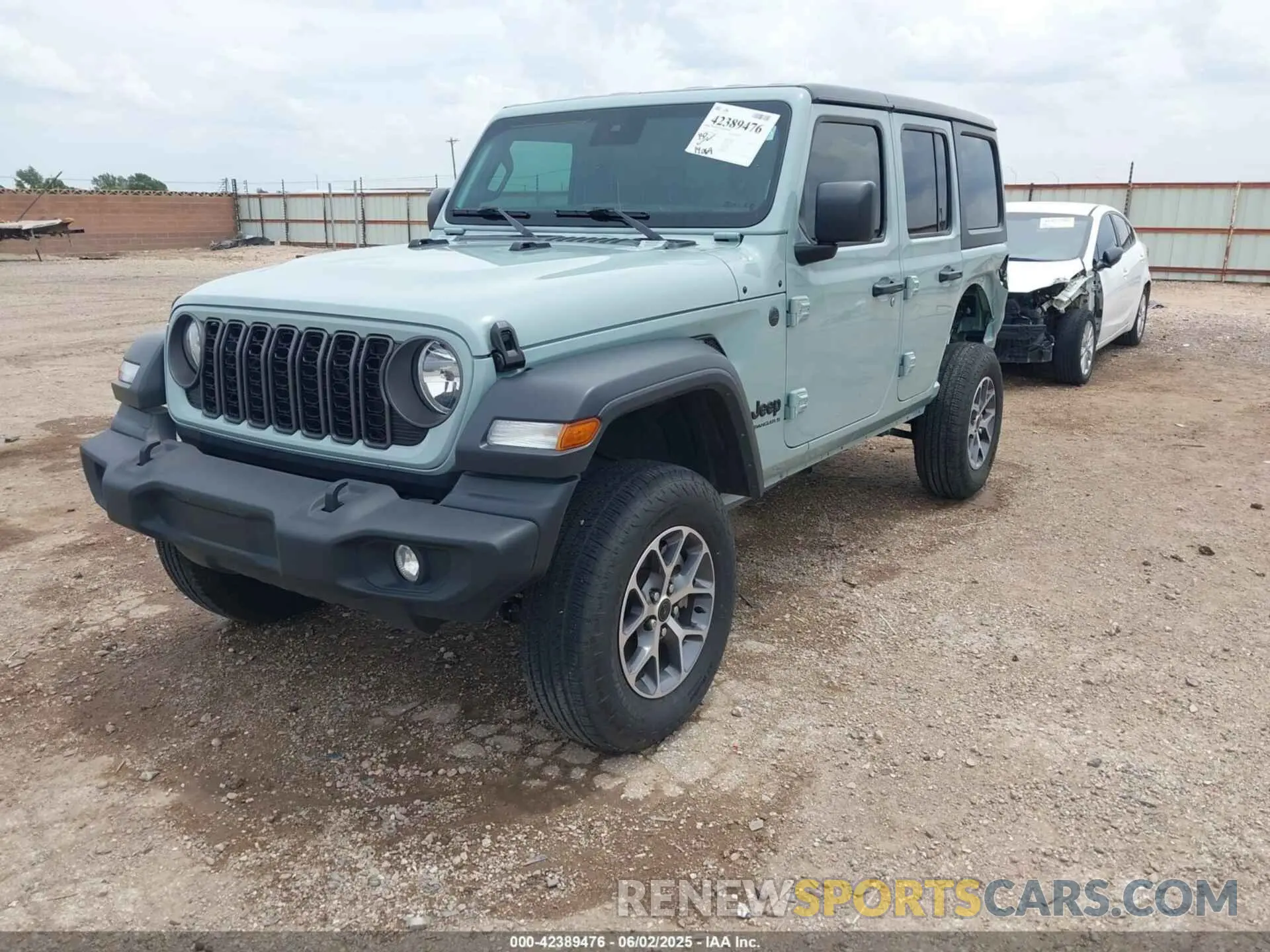 2 Photograph of a damaged car 1C4PJXDN6RW296839 JEEP WRANGLER 2024
