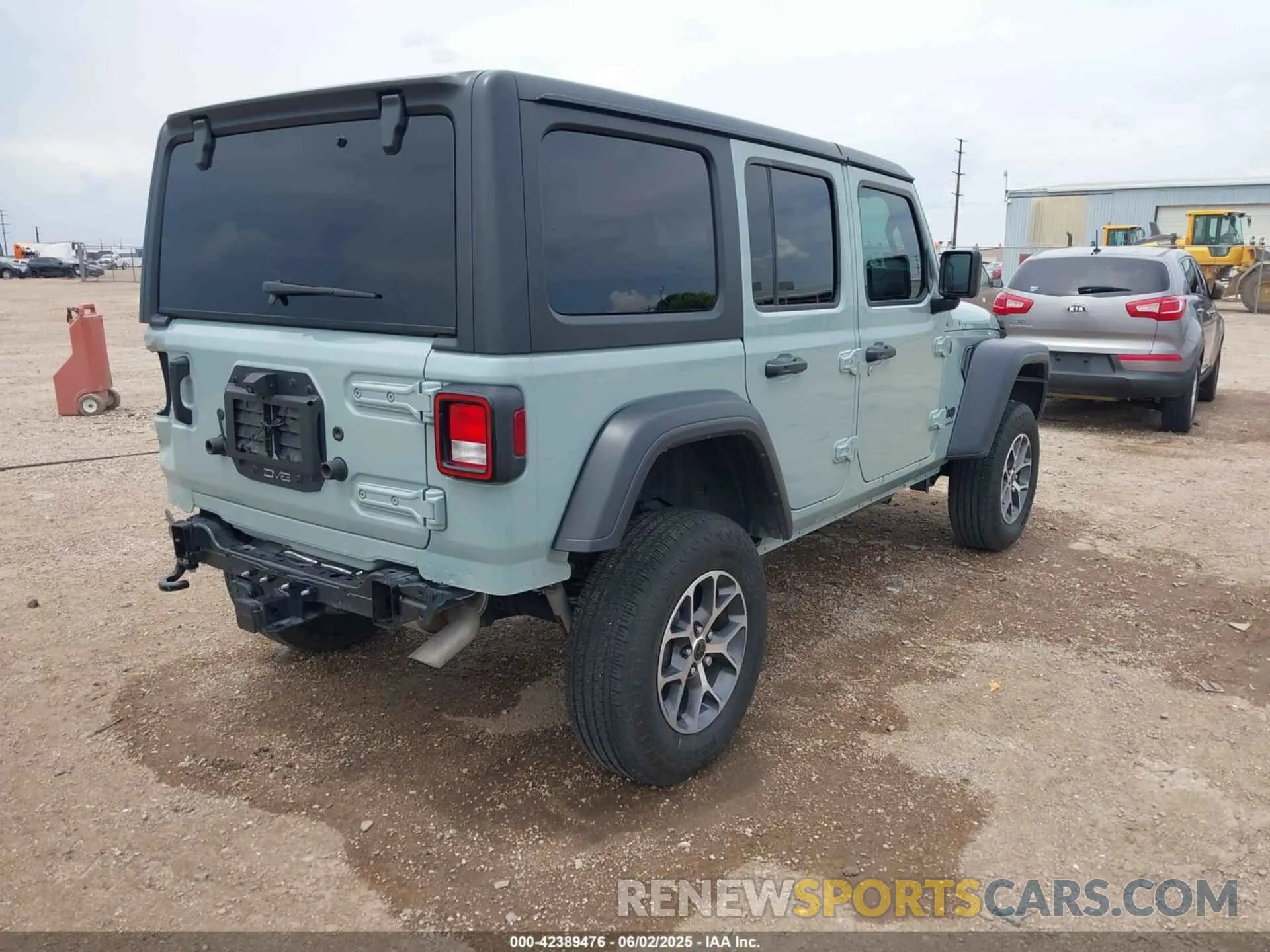 4 Photograph of a damaged car 1C4PJXDN6RW296839 JEEP WRANGLER 2024