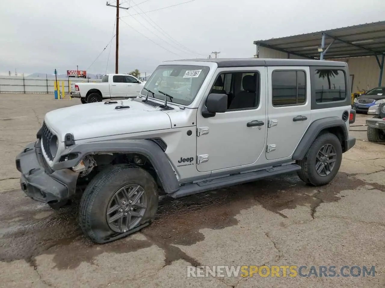 1 Photograph of a damaged car 1C4PJXDN6RW297747 JEEP WRANGLER 2024