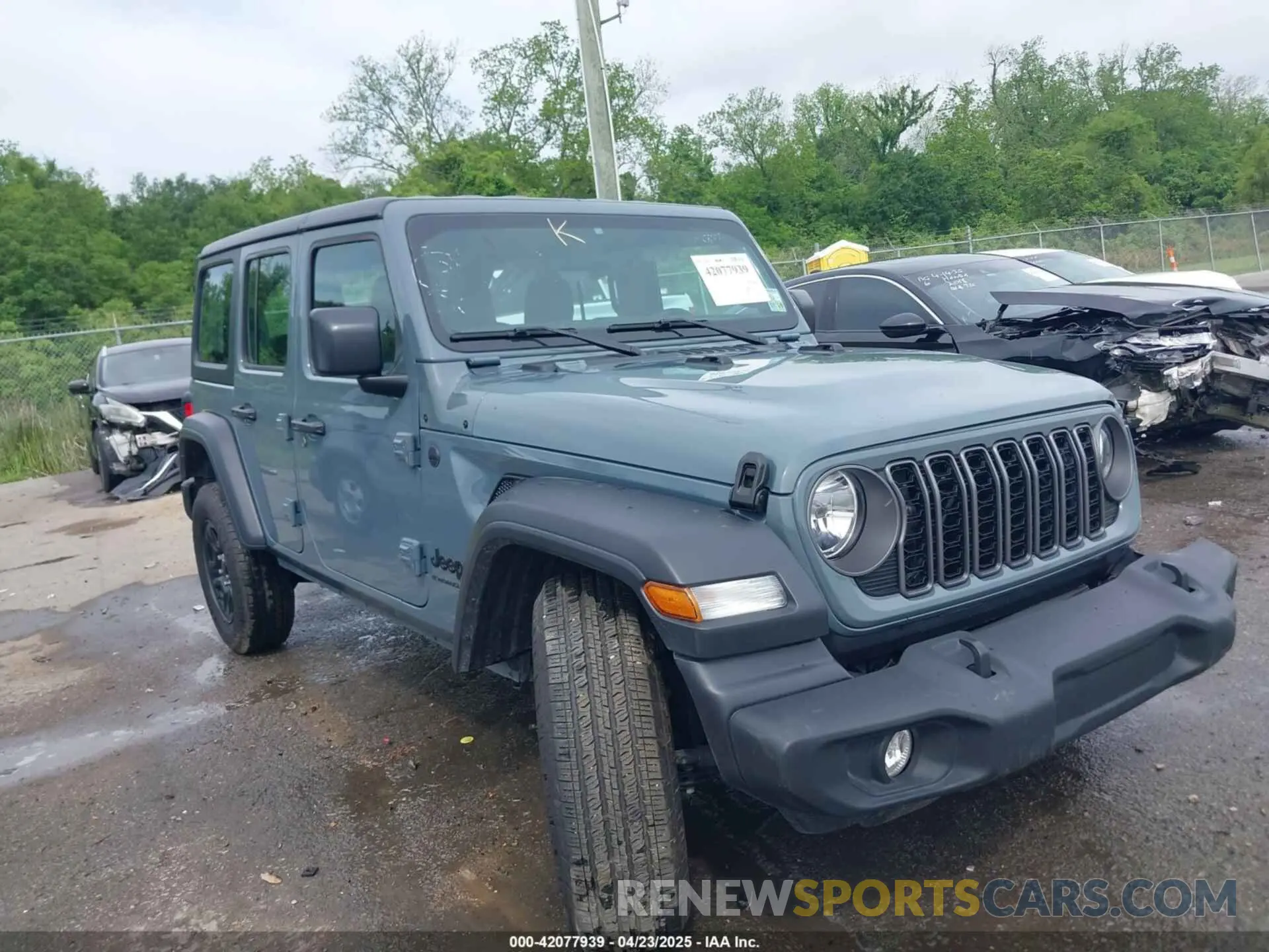 1 Photograph of a damaged car 1C4PJXDN6RW368591 JEEP WRANGLER 2024