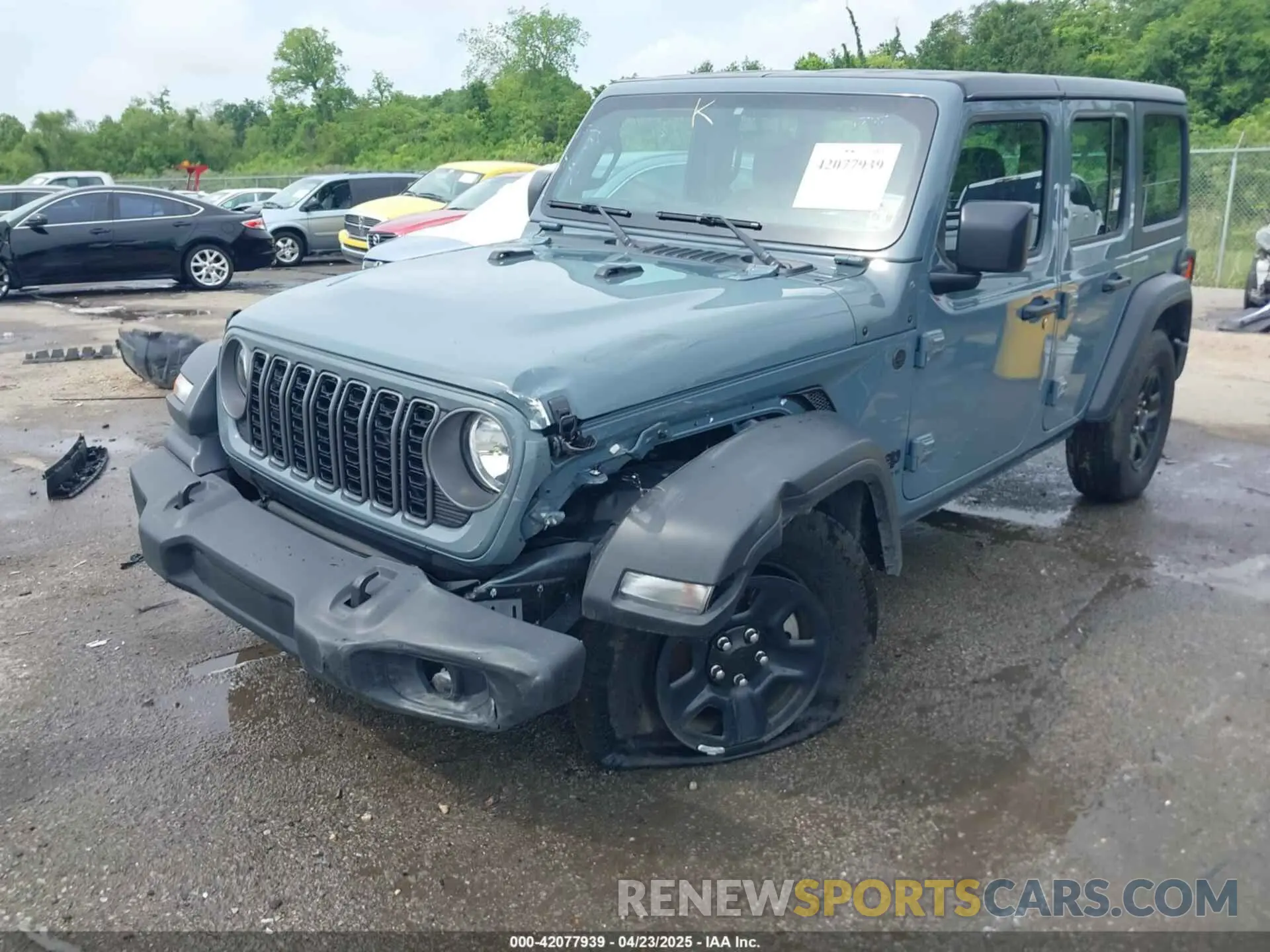 6 Photograph of a damaged car 1C4PJXDN6RW368591 JEEP WRANGLER 2024