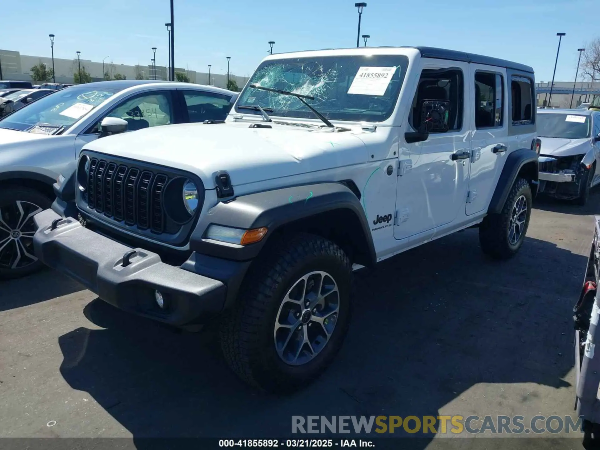 2 Photograph of a damaged car 1C4PJXDN7RW104649 JEEP WRANGLER 2024
