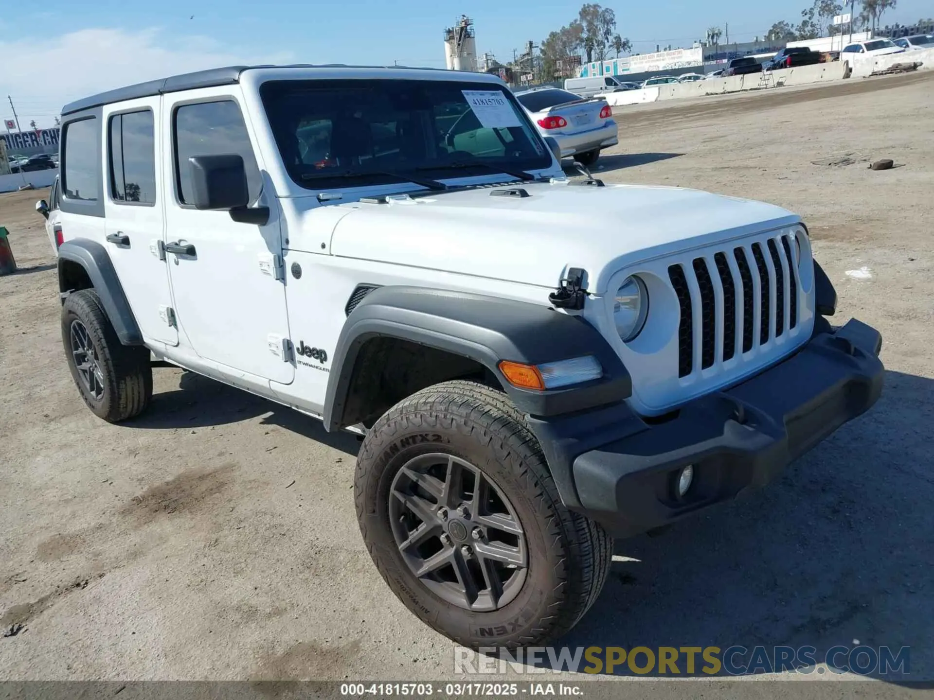 1 Photograph of a damaged car 1C4PJXDN7RW108703 JEEP WRANGLER 2024