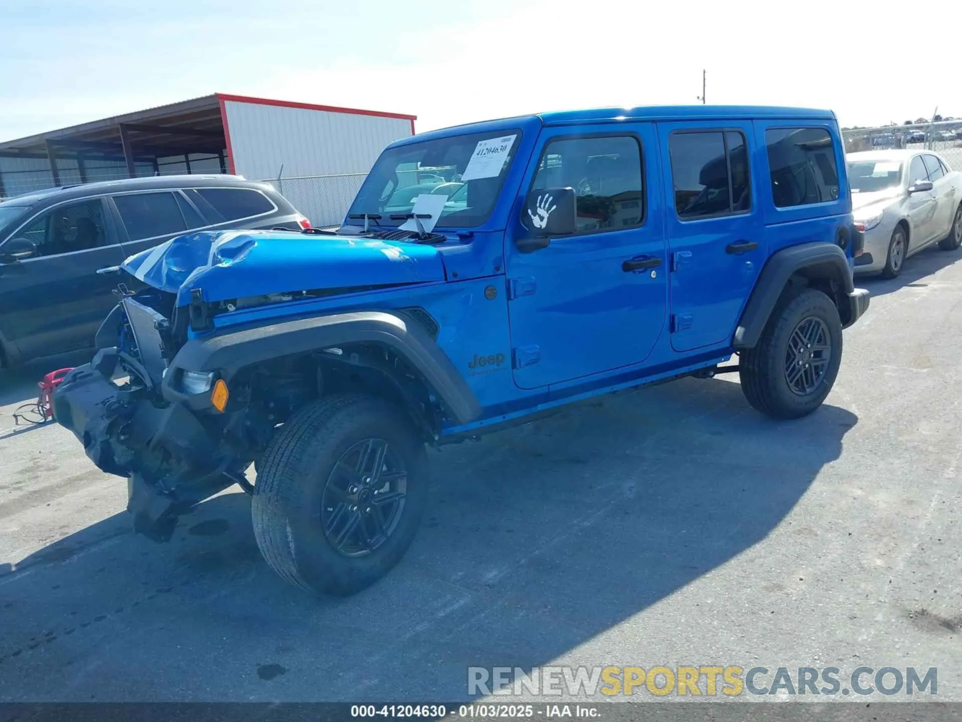 2 Photograph of a damaged car 1C4PJXDN7RW306925 JEEP WRANGLER 2024