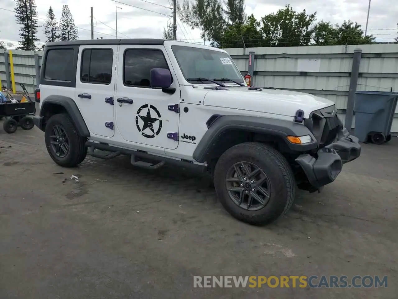4 Photograph of a damaged car 1C4PJXDN8RW109620 JEEP WRANGLER 2024