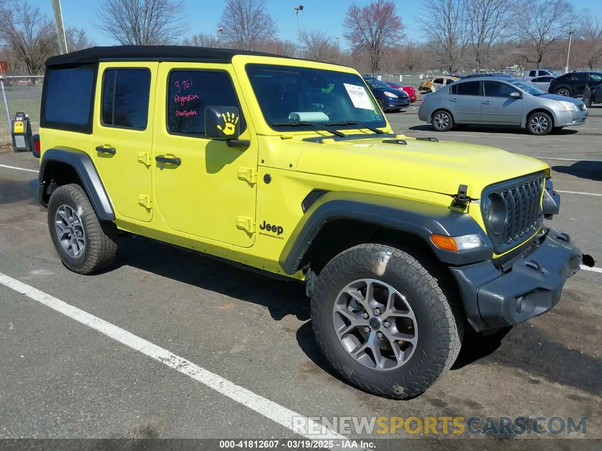 1 Photograph of a damaged car 1C4PJXDN8RW111092 JEEP WRANGLER 2024