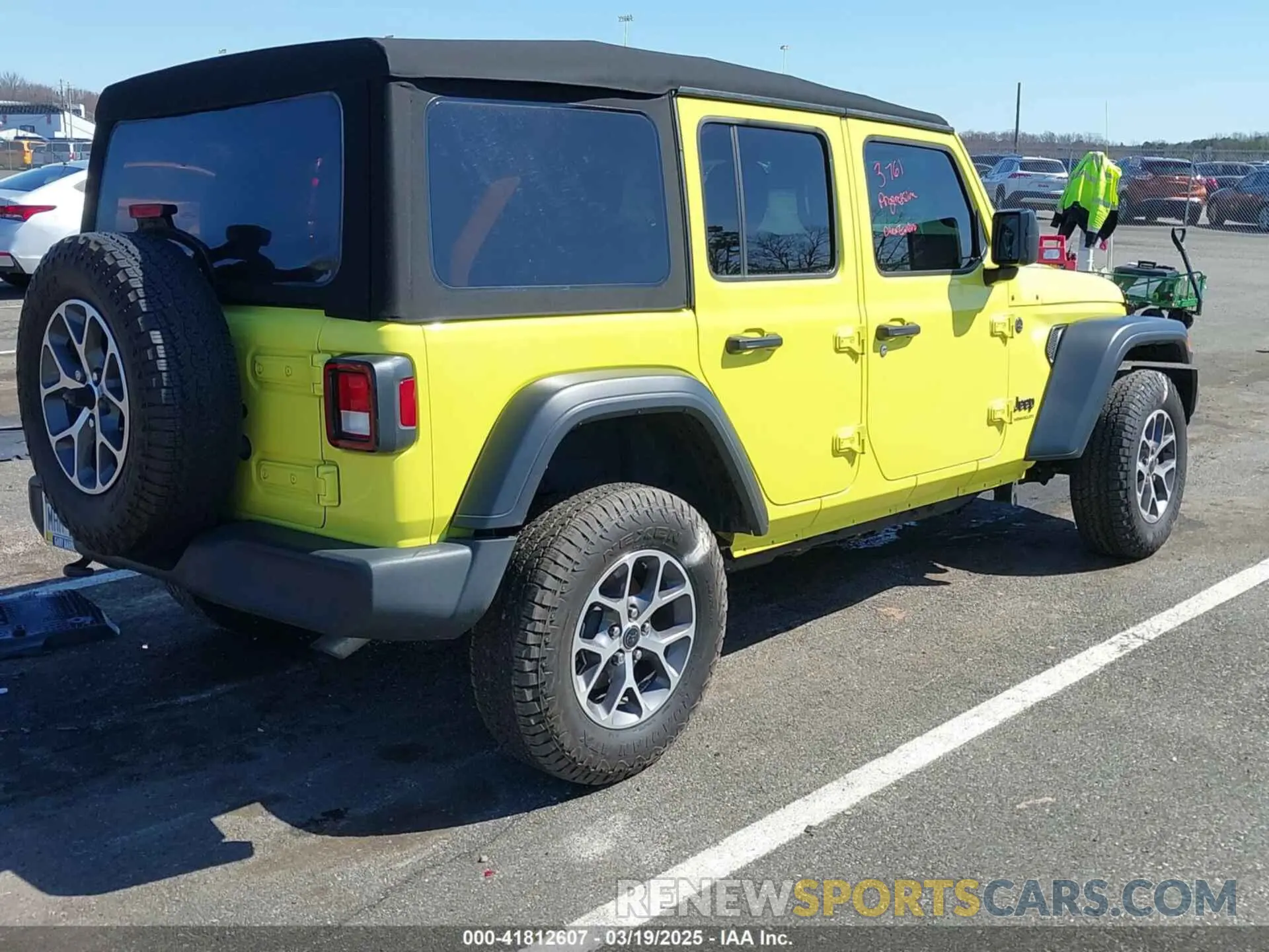4 Photograph of a damaged car 1C4PJXDN8RW111092 JEEP WRANGLER 2024