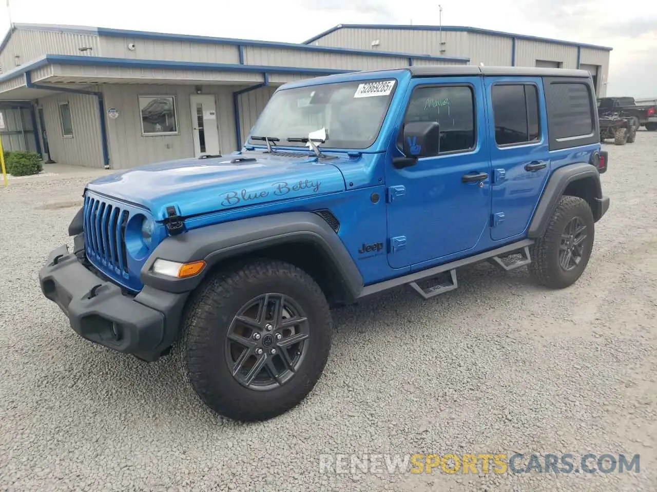 1 Photograph of a damaged car 1C4PJXDN9RW124207 JEEP WRANGLER 2024