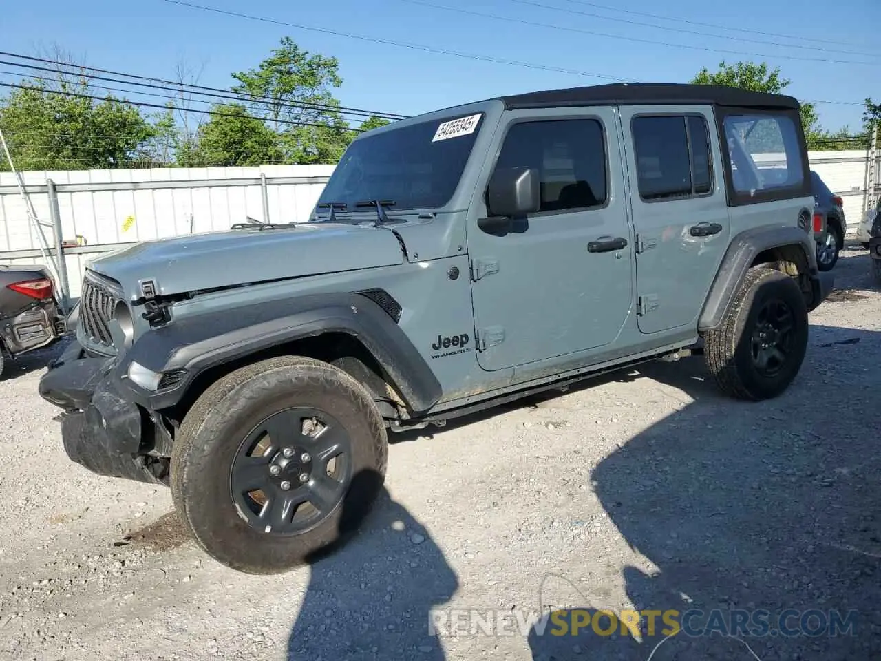 1 Photograph of a damaged car 1C4PJXDNXRW333195 JEEP WRANGLER 2024