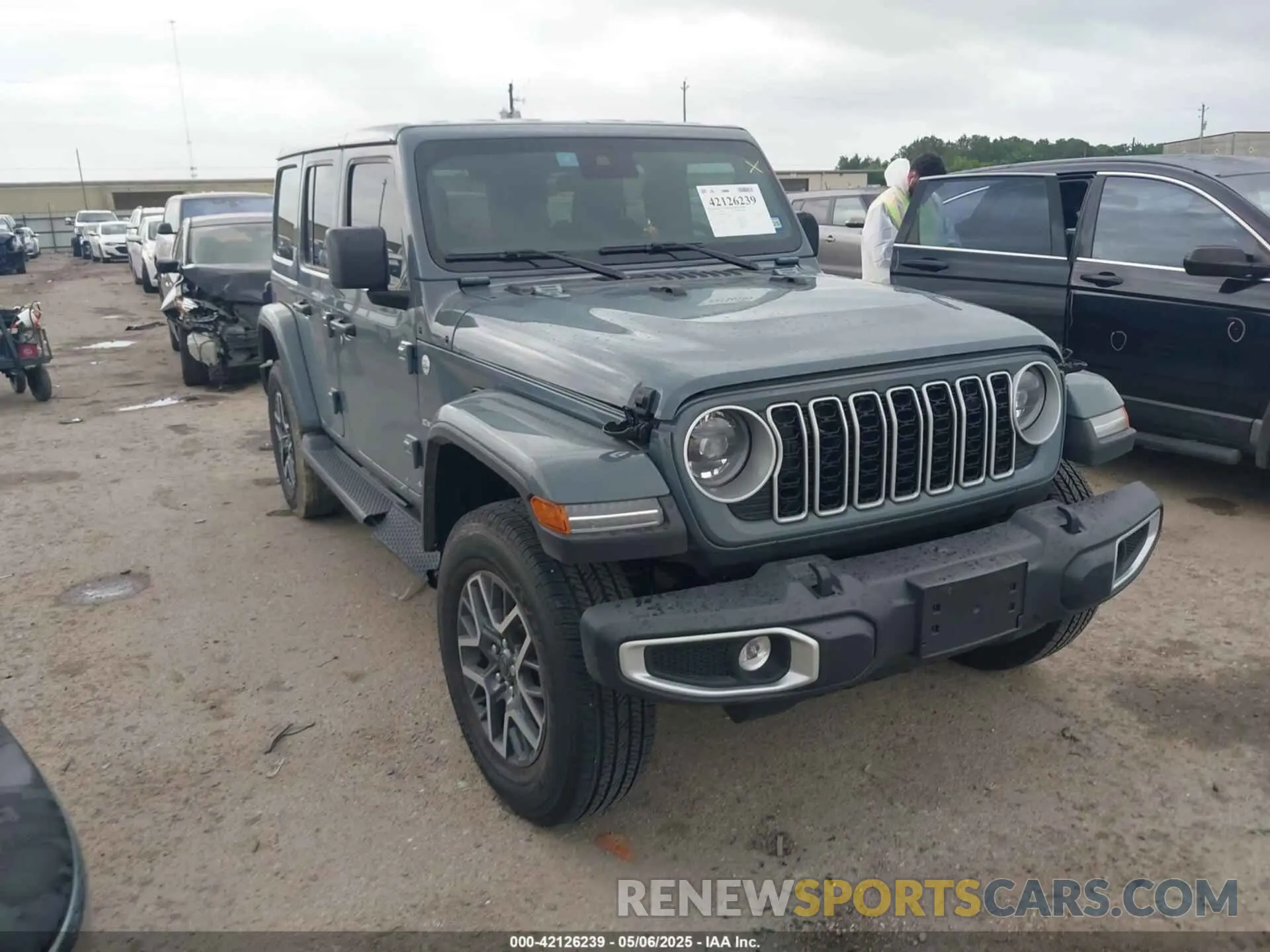 1 Photograph of a damaged car 1C4PJXEG6RW367344 JEEP WRANGLER 2024