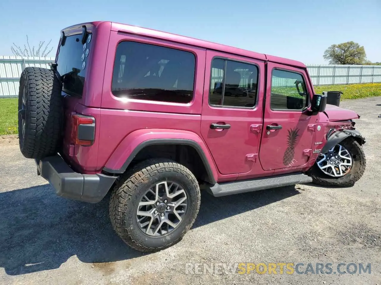 3 Photograph of a damaged car 1C4PJXEG8RW336631 JEEP WRANGLER 2024