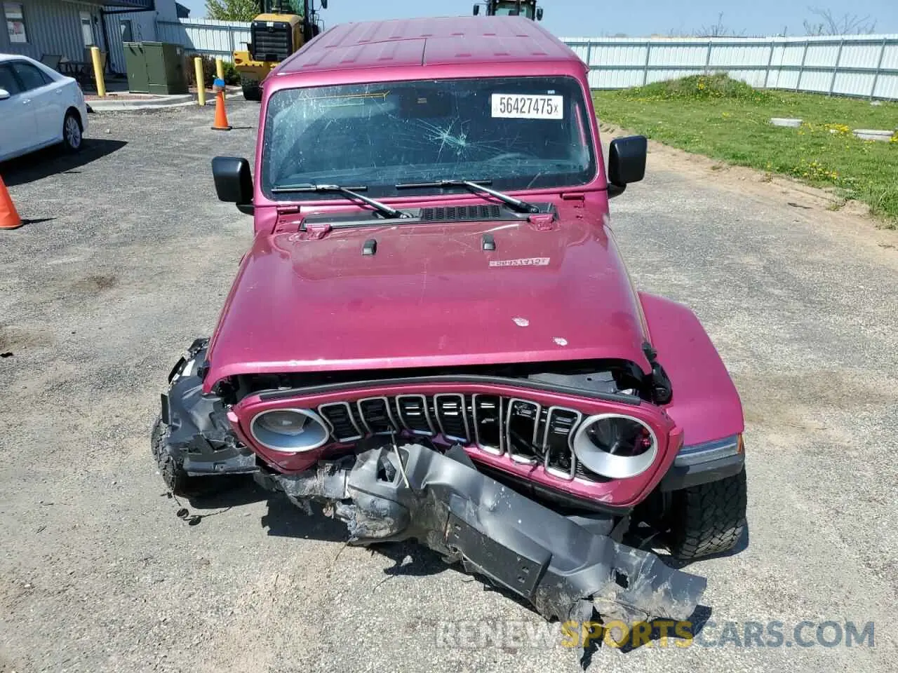 5 Photograph of a damaged car 1C4PJXEG8RW336631 JEEP WRANGLER 2024