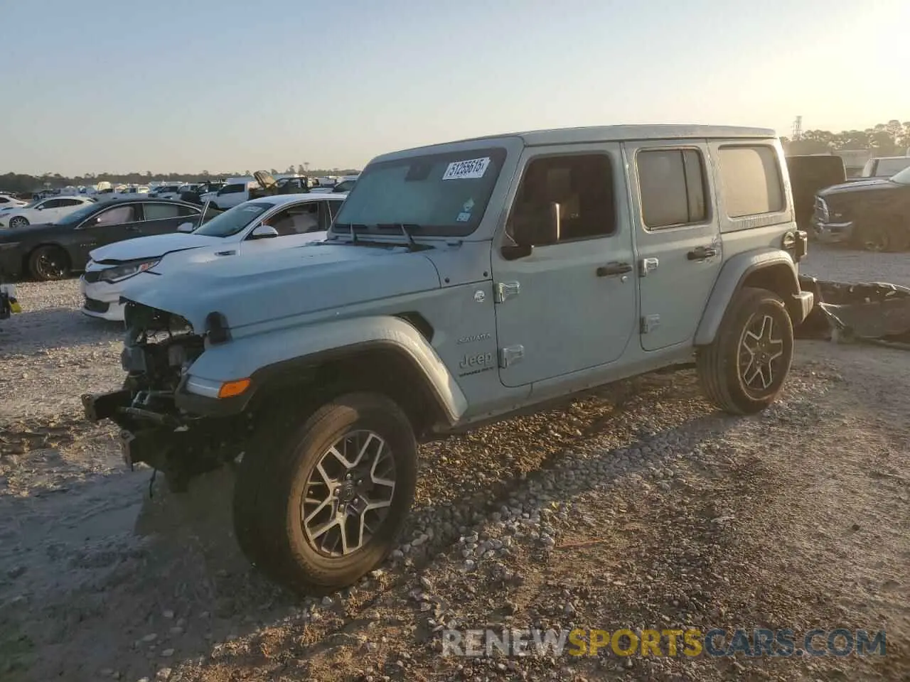 1 Photograph of a damaged car 1C4PJXEN6RW106911 JEEP WRANGLER 2024