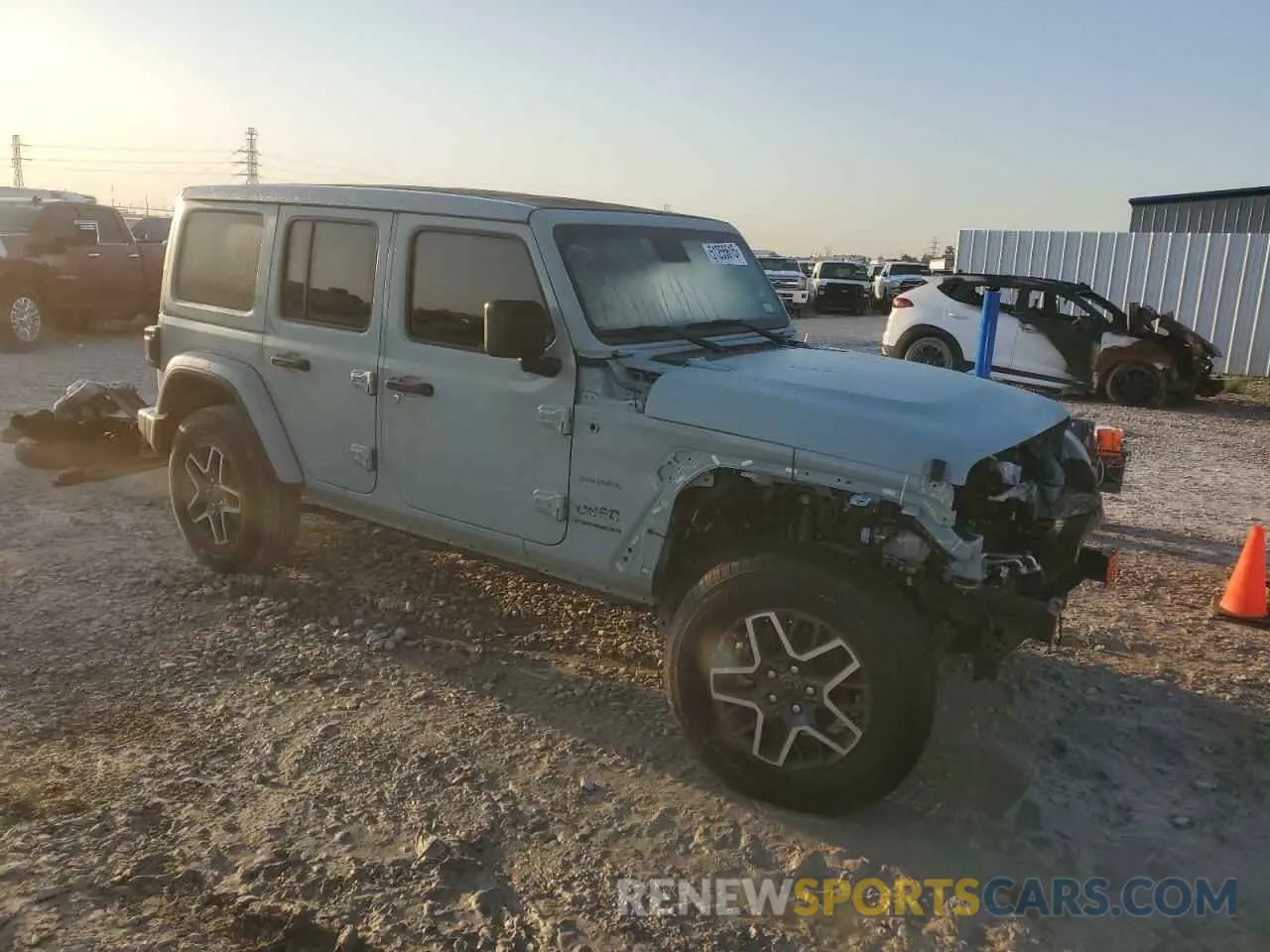 4 Photograph of a damaged car 1C4PJXEN6RW106911 JEEP WRANGLER 2024