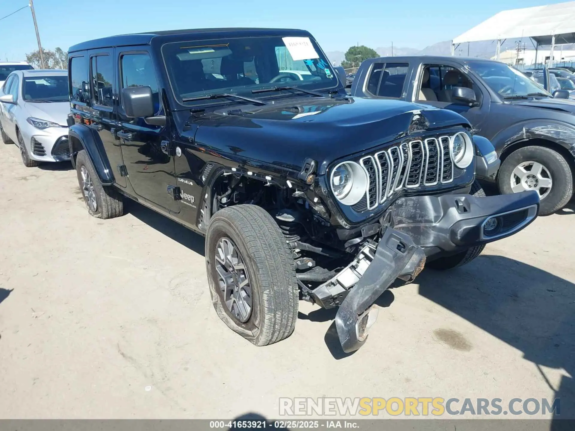 1 Photograph of a damaged car 1C4PJXEN9RW111214 JEEP WRANGLER 2024