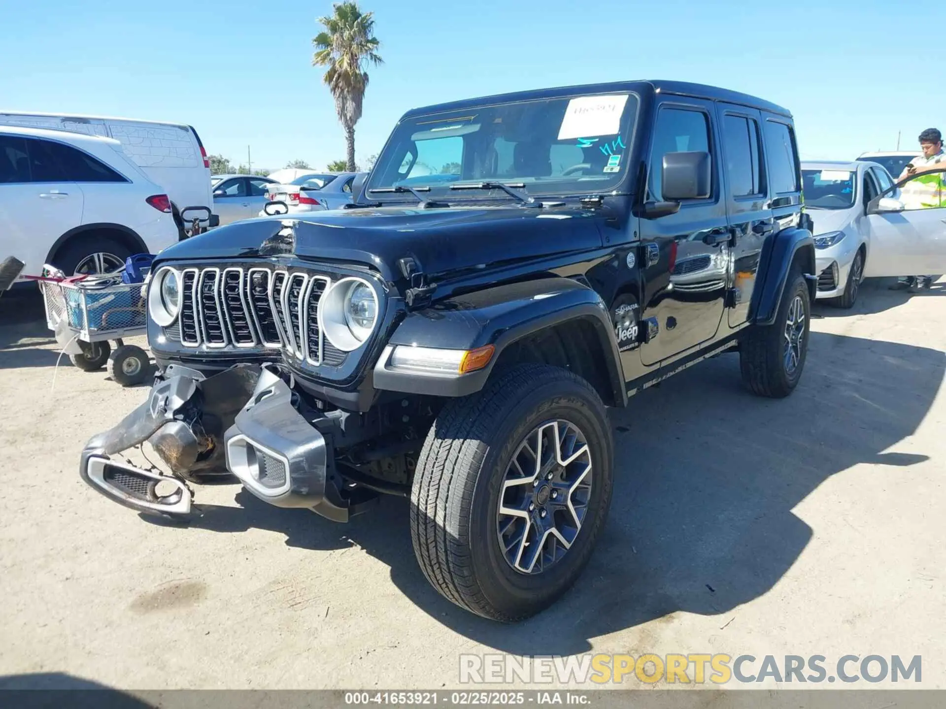 2 Photograph of a damaged car 1C4PJXEN9RW111214 JEEP WRANGLER 2024