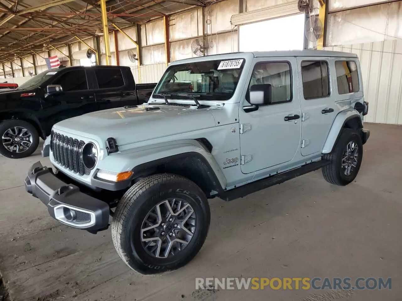 1 Photograph of a damaged car 1C4PJXEN9RW311283 JEEP WRANGLER 2024