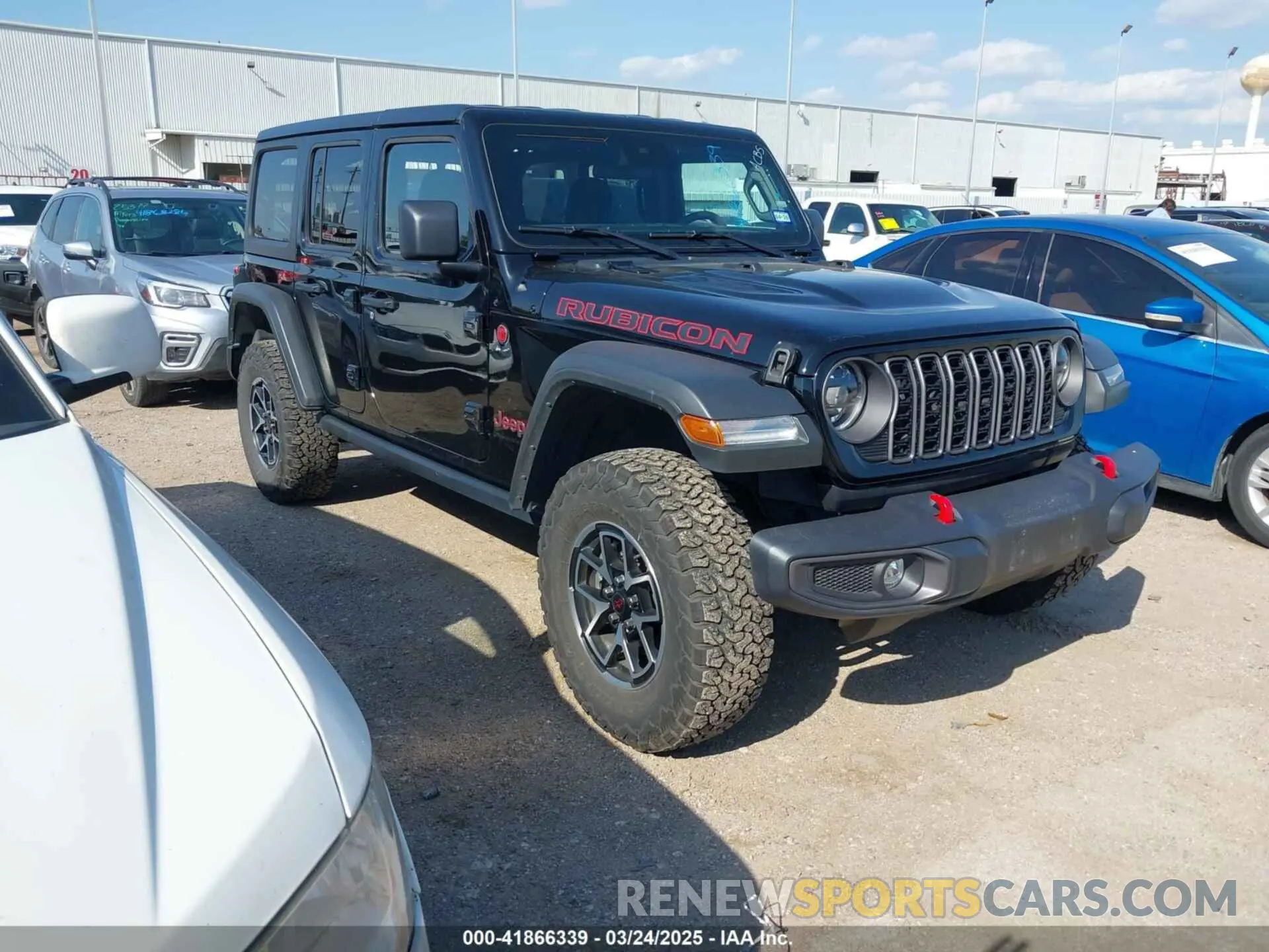 1 Photograph of a damaged car 1C4PJXFG2RW276330 JEEP WRANGLER 2024