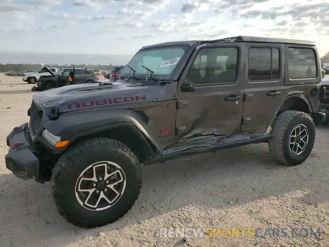 1 Photograph of a damaged car 1C4PJXFG6RW261748 JEEP WRANGLER 2024