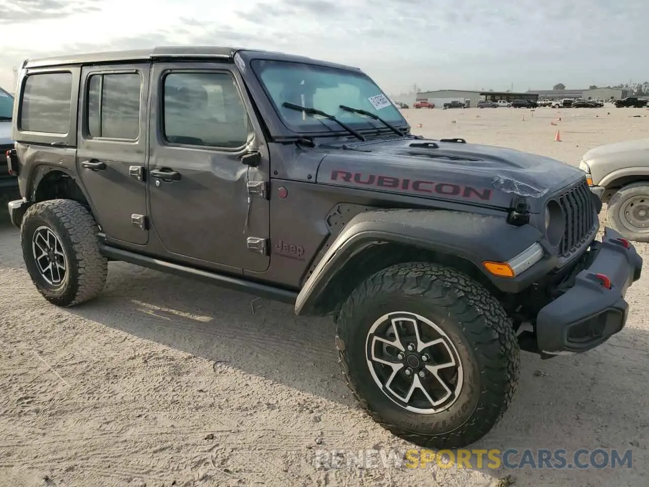 4 Photograph of a damaged car 1C4PJXFG6RW261748 JEEP WRANGLER 2024
