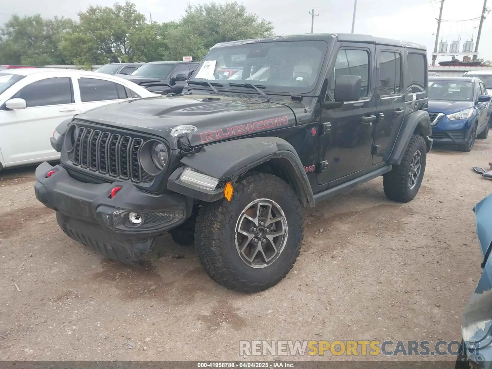 2 Photograph of a damaged car 1C4PJXFG6RW337596 JEEP WRANGLER 2024