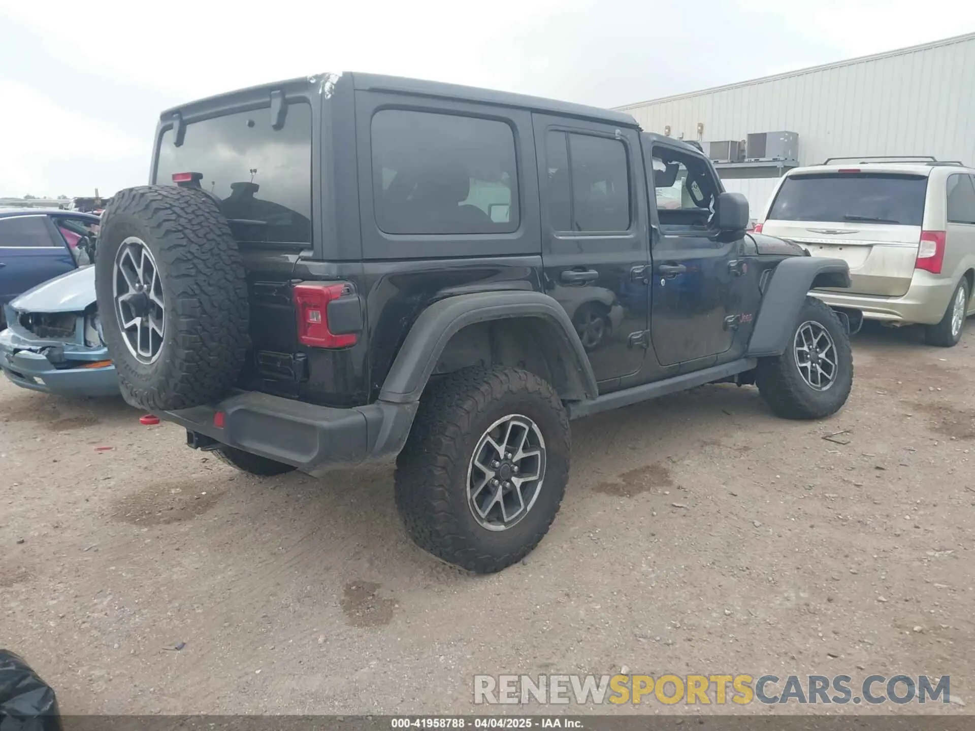 4 Photograph of a damaged car 1C4PJXFG6RW337596 JEEP WRANGLER 2024
