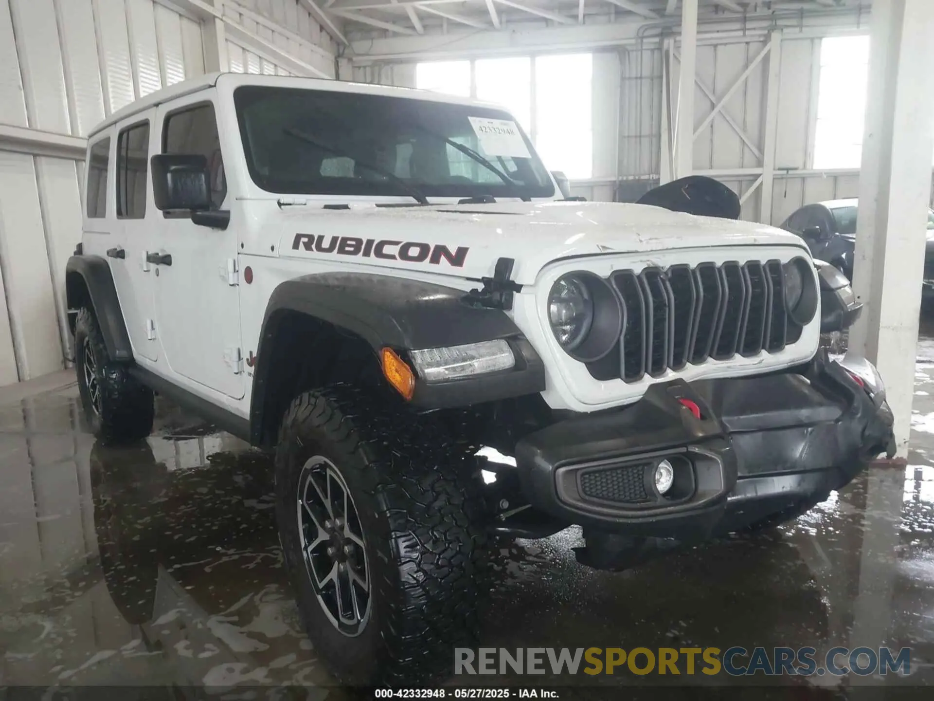 1 Photograph of a damaged car 1C4PJXFG7RW334190 JEEP WRANGLER 2024