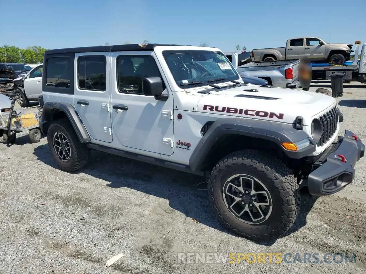 4 Photograph of a damaged car 1C4PJXFN6RW133072 JEEP WRANGLER 2024