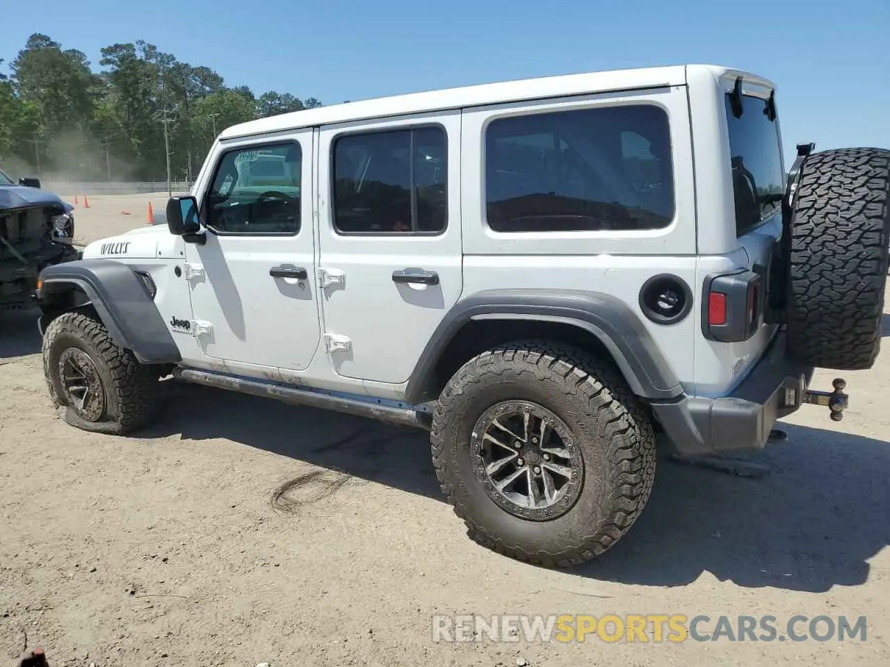 2 Photograph of a damaged car 1C4RJXDG8RW290051 JEEP WRANGLER 2024