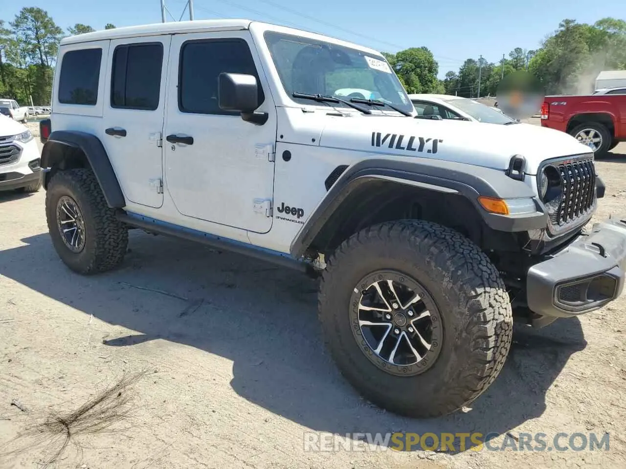 4 Photograph of a damaged car 1C4RJXDG8RW290051 JEEP WRANGLER 2024