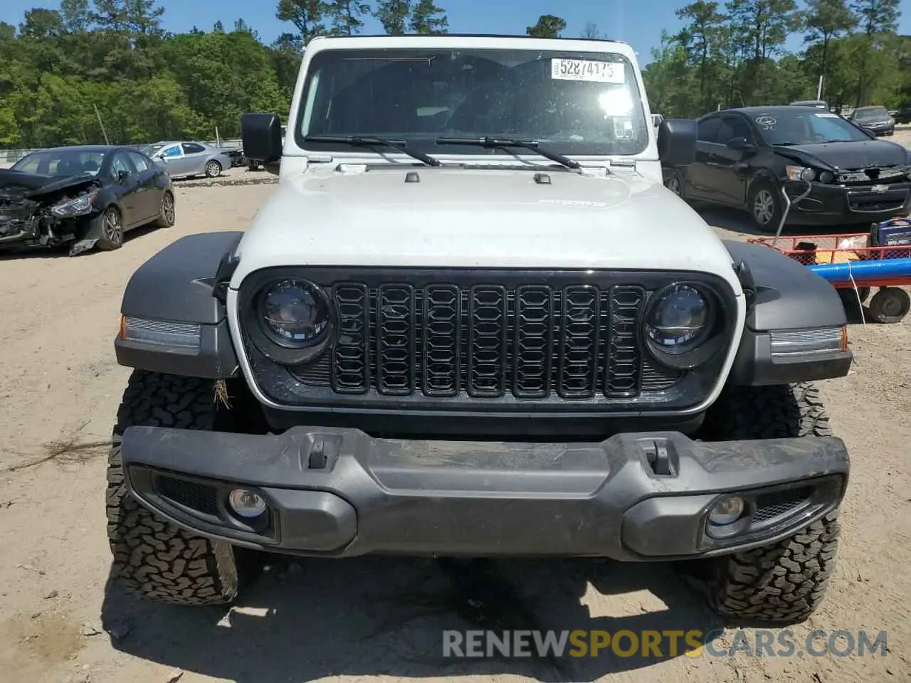 5 Photograph of a damaged car 1C4RJXDG8RW290051 JEEP WRANGLER 2024