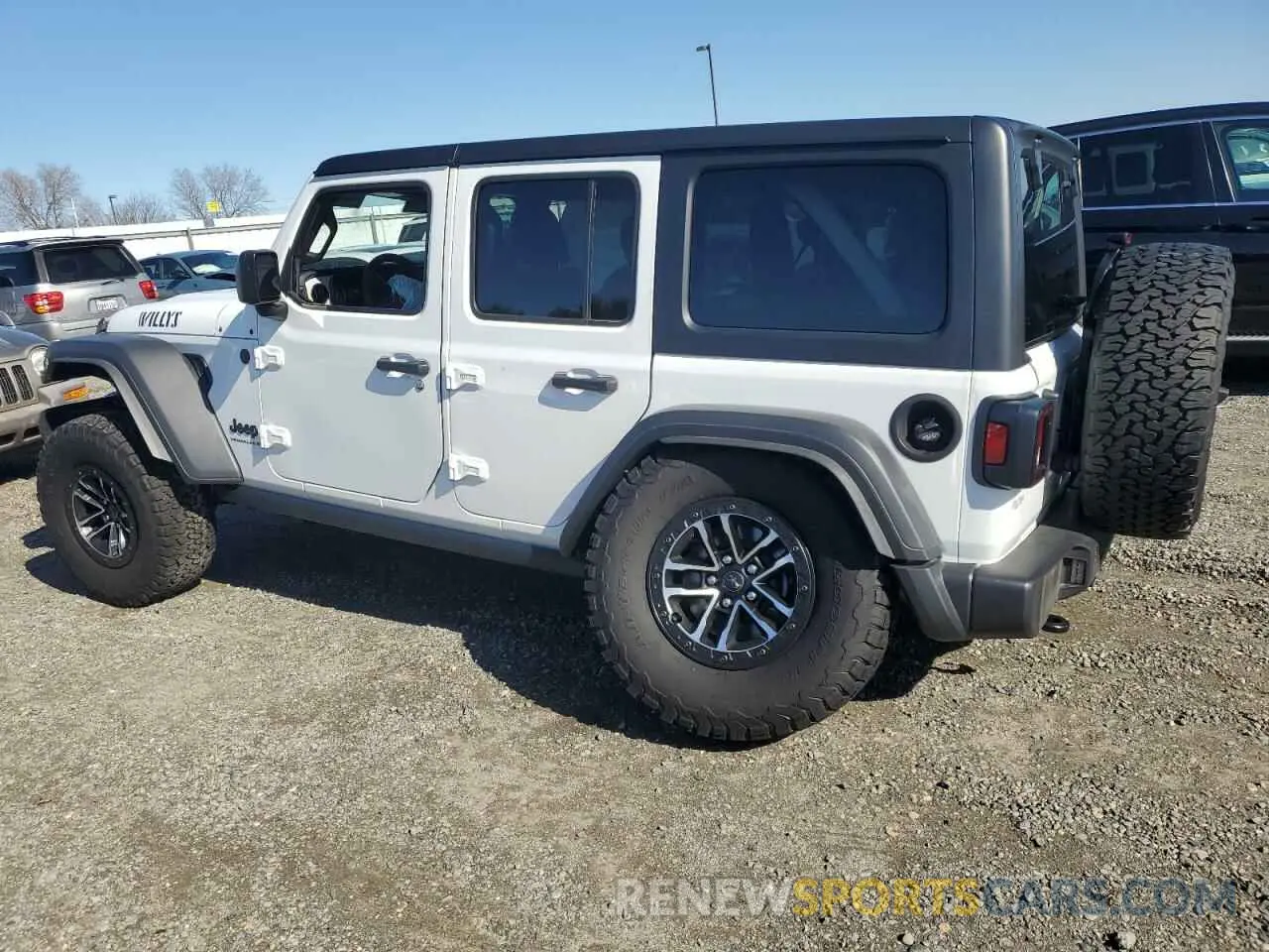 2 Photograph of a damaged car 1C4RJXDGXRW263627 JEEP WRANGLER 2024
