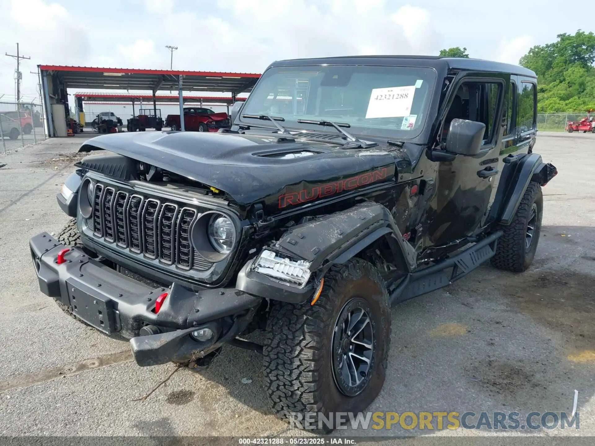 2 Photograph of a damaged car 1C4RJXFG2RW177502 JEEP WRANGLER 2024