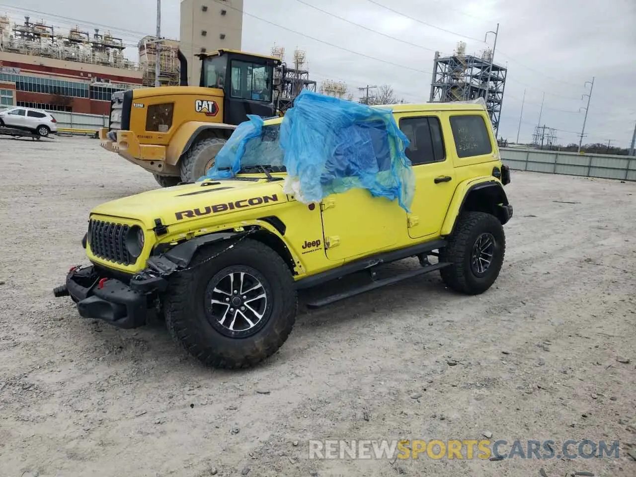 1 Photograph of a damaged car 1C4RJXFG3RW244852 JEEP WRANGLER 2024