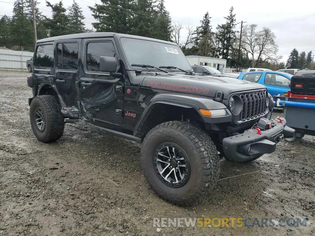 4 Photograph of a damaged car 1C4RJXFG5RW339591 JEEP WRANGLER 2024